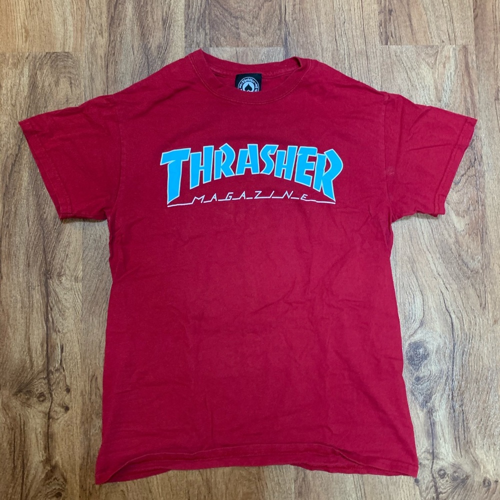 Red & Blue Thrasher T-Shirt
